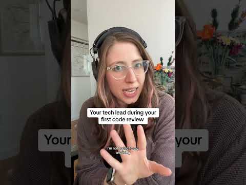 Your first code review 😬 #coding