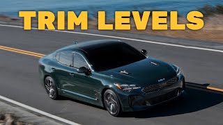 2022 Kia Stinger Trim Levels Explained and Colors (interior and exterior)