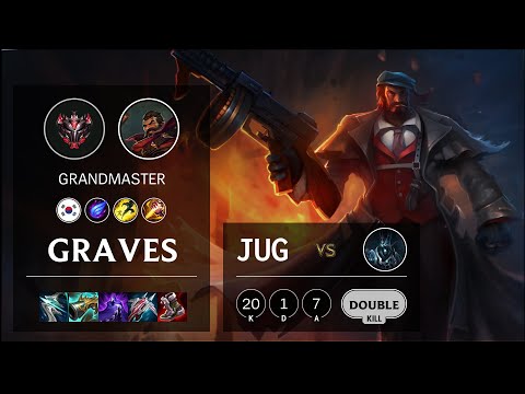 Graves Jungle vs Karthus - KR Grandmaster Patch 11.9