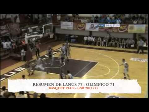 Resumen de Lanús 77 - Olímpico de La Banda 71