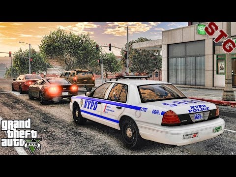 GTA 5 MODS LSPDFR 0.4.4 #39 - NYPD CITY PATROL!!! (GTA 5 REAL LIFE PC MOD)