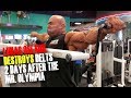 LUKAS OSLADIL DESTROY DELTS 2 DAYS AFTER THE MR. OLYMPIA.