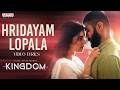 Hridayam Lopala Video Lyrics Kingdom Vijay Deverakonda Bhagyashri Borse Anirudh Gowtam