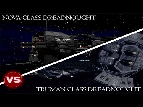 Nova Class Dreadnought vs Truman Class Dreadnought | Babylon 5 and The Expanse