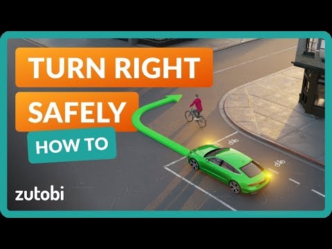 How to Turn Right at an Intersection | Driving Tips
