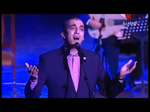 رائعة رباعيات الخيام العندليب رشيد غلام مهرجان مسرح الحمامات بتونس 2015