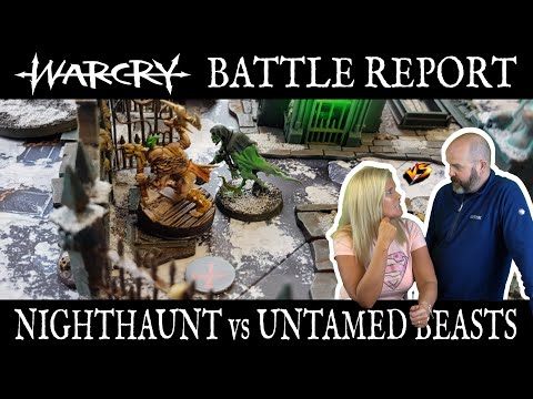 I played my wife at Warcry... Nighthaunt vs Untamed Beasts - Warcry Battle Report