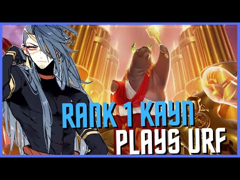 RANK 1 KAYN PLAYS URF?! - FULL BUILD AT 15 MINUTES!