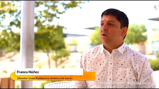 Image for Franco Núñez, director del Liceo Politécnico América de Los Andes.