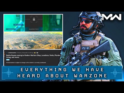 モダン・ウォーフェア。これまでに聞いた "Warzone "のすべて (MW バトルロイヤル) (Modern Warfare: EVERYTHING We Have Heard About "Warzone" So Far (MW Battle Royale))