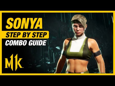 SONYA BLADE Combo Guide - Step By Step + Tips & Tricks