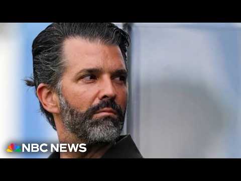 Trump defends son over wedding party controversy