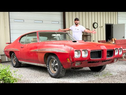 TRUE Survivor! 1970 Pontiac GTO Judge Found in Tennessee!