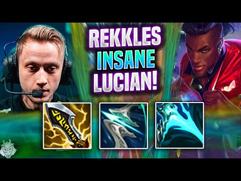 REKKLES IS INSANE WITH LUCIAN! - KC Rekkles Plays Lucian ADC vs Caitlyn! | Season 2022