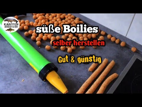 Süße Boilies selber herstellen plus Rezepte und Tipps  #Karpfenangeln #boilies