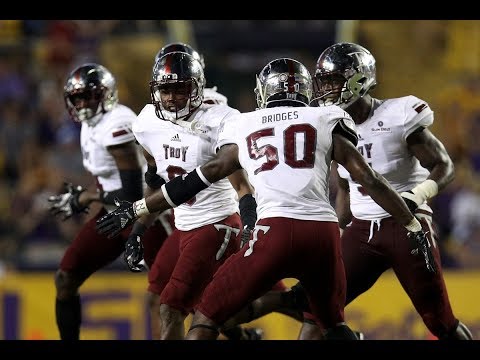 Troy Vs. #25 LSU Highlights 2017 | CFB Week 5 | College Football Highlights 2017