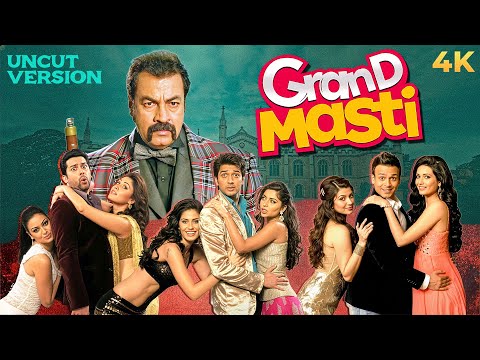 Grand Masti (UNCUT VERSION) Dirty & Comedy Movie | Ritesh Deshmukh, Aftab Shivdasani & Vivek Oberoi