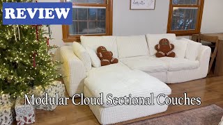 Comkei 116” Cloud Sectional Couches Review - See Before You Buy