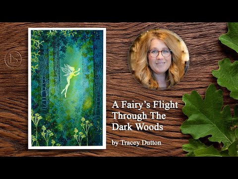 Flight Through the Dark Woods with Tracey Dutton - A Lavinia Stamps Tutorial