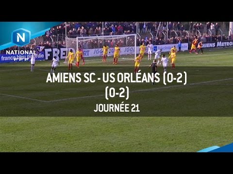 J21 : Amiens SC - US Orléans (0-2), le résumé