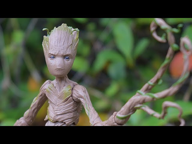 Vídeo relacionado con Marvel Hasbro Legends Series Thor: Love and Thunder - Figura de Groot de 15 cm - 4 Accesorios y 1 Pieza de Figura para armar, F1410