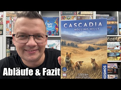 Cascadia Rolling Hills bzw. Rivers (Kosmos) Das Spiel des Jahres 2023 jetzt als Roll & Write-Spiel