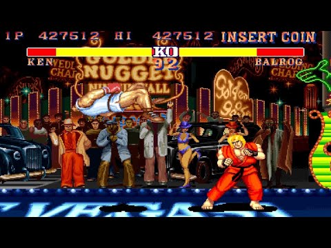 Capcom Arcade Stadium Street Fighter 2 Ken vs Balrog