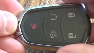 DIY Cadillac - How to change SmartKey Key fob Battery on Cadillac ATC / CTS / XTS