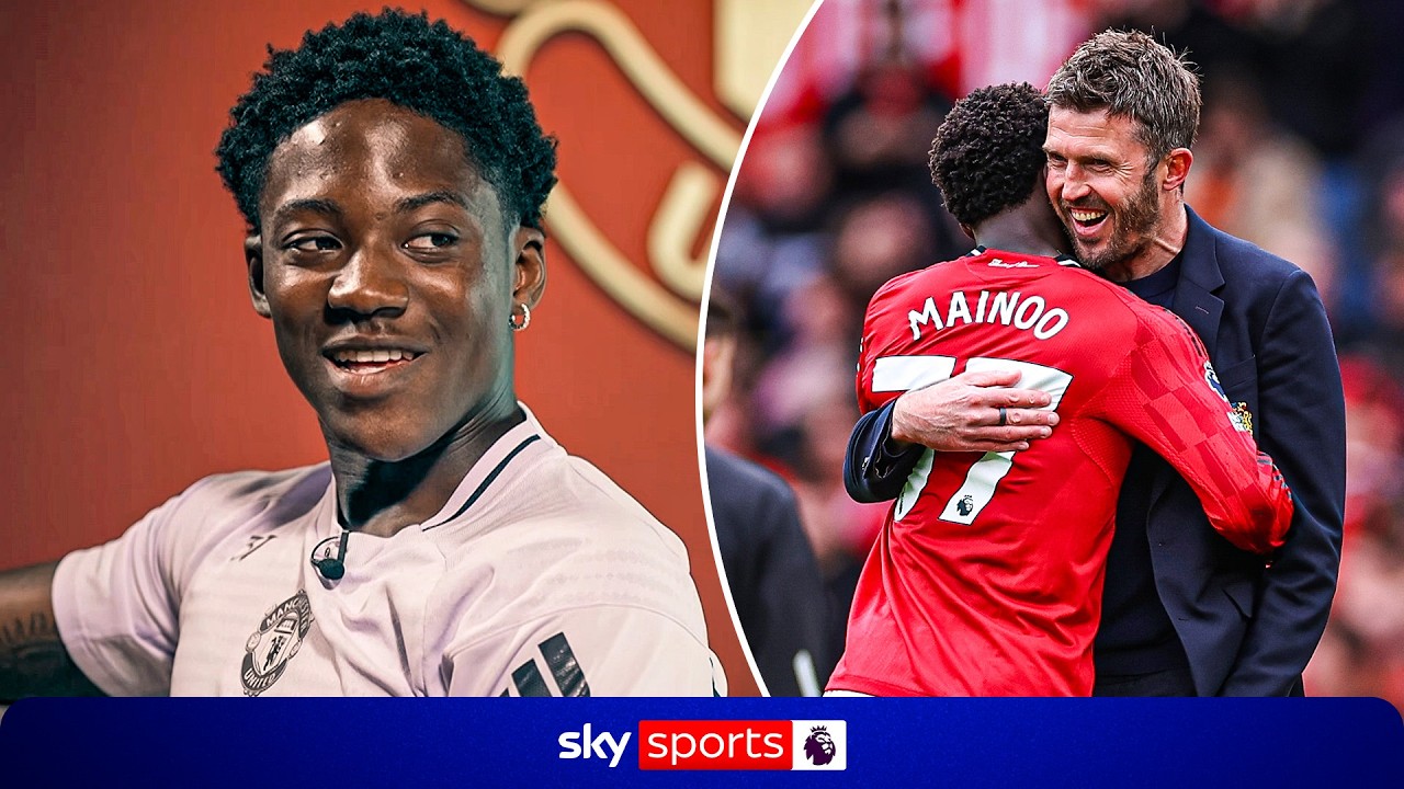"It's the dream" 😍 | Kobbie Mainoo on scoring for Man Utd against Liverpool, Carrick, Amorim & more