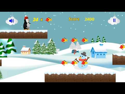 Penguin Run 2d Video