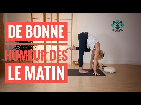 🧘 Cours de yoga - Flow bonne humeur du matin (20 min)