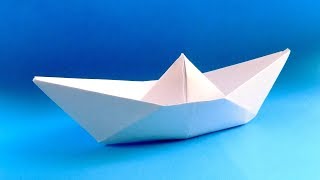 How To Make a Paper Boat That Floats - Origami Boa
