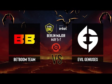 Dota2 - BetBoom Team vs Evil Geniuses - Game 1 - ESL One Berlin 2023 - Group A