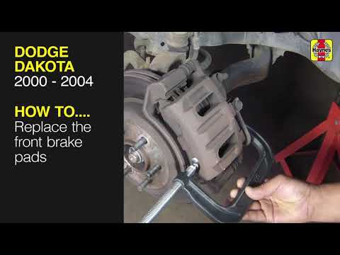 Dodge Dakota (2000 - 2004) - Replace the front brake pads