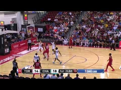 Raptors Summer League: Giddy Potts Three Pointer - July 14, 2018