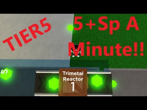 INSANE Tier 5 Trimetal Reactor Producer! 4 In One Base!! 300+ Septillion An Hour! Factory Simulator!