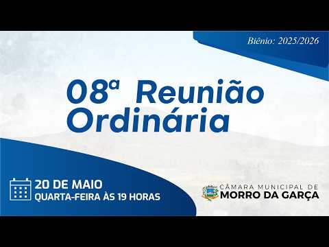 08ª Reunião Ordinária 20/05/2026