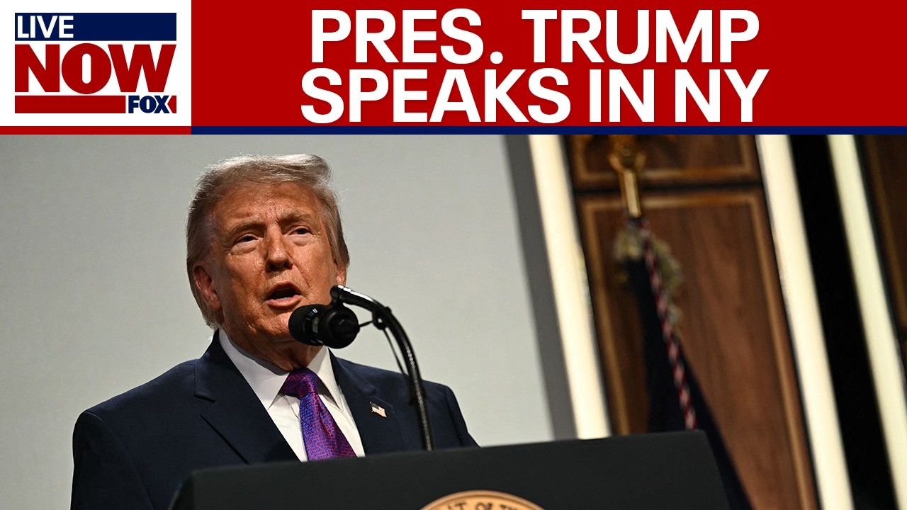 SOON: Pres. Trump speaks in New York