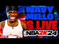 🔴Wavy Mello Vs Reverse Mello (Isthatjrock) $400 POT WAGER RIGHT NOW! NBA2K24 LIVE STREAM!