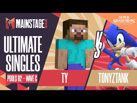 Ty vs TonyZTank - SSBU Singles: Pools R2 Wave G - Mainstage 2021 | Steve vs Sonic