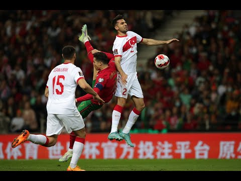 Highlights Portugal VS Turkey (3-1) - Play Off World Cup Qualifier 2022 PES