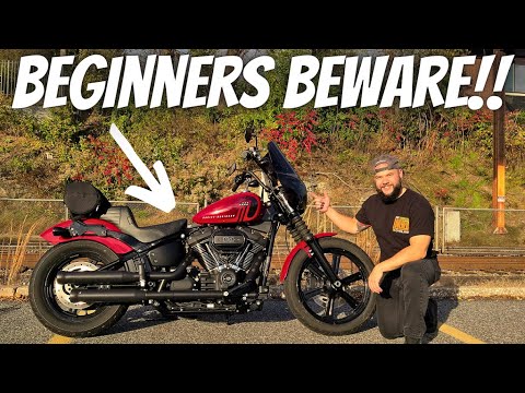 IST die Harley Street Bob 114 ein GUTES Motorrad für Anfänger?
