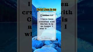 Jesus Christ Lives in me #worship #motivation #shorts