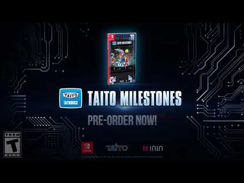 TAITO MILESTONES - Official Trailer (ESRB) thumbnail