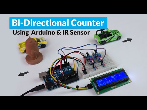 How to Build a Bidirectional Visitor Counter using Arduino