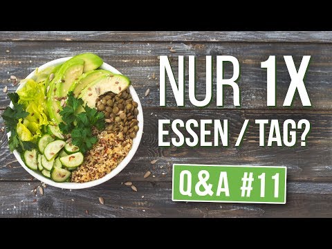 Eating once a day – is that enough?! [Q&A #11]