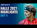 Zverev Clashes with Humbert; Nishikori, Korda Battle | Halle 2021 Highlights Day 4