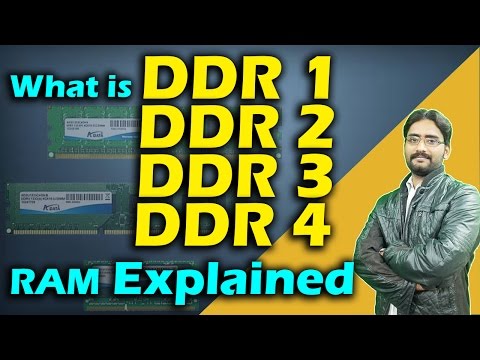 DDR1 Vs DDR2 Vs DDR3 Vs DDR4 RAM Detail Explained Video