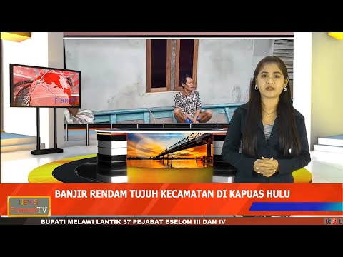 Banjir Rendam Permukiman Warga 7 Kecamatan di Kapuas Hulu