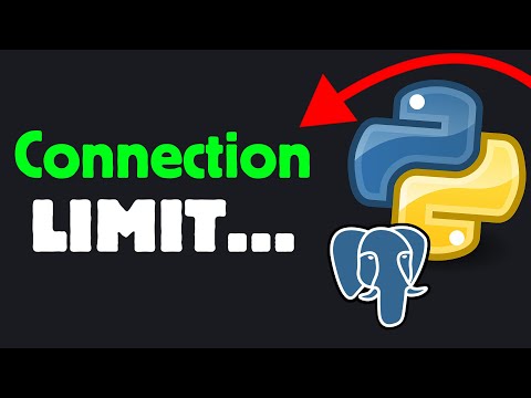 Python Postgresql Understanding And Testing The Connection Limit
